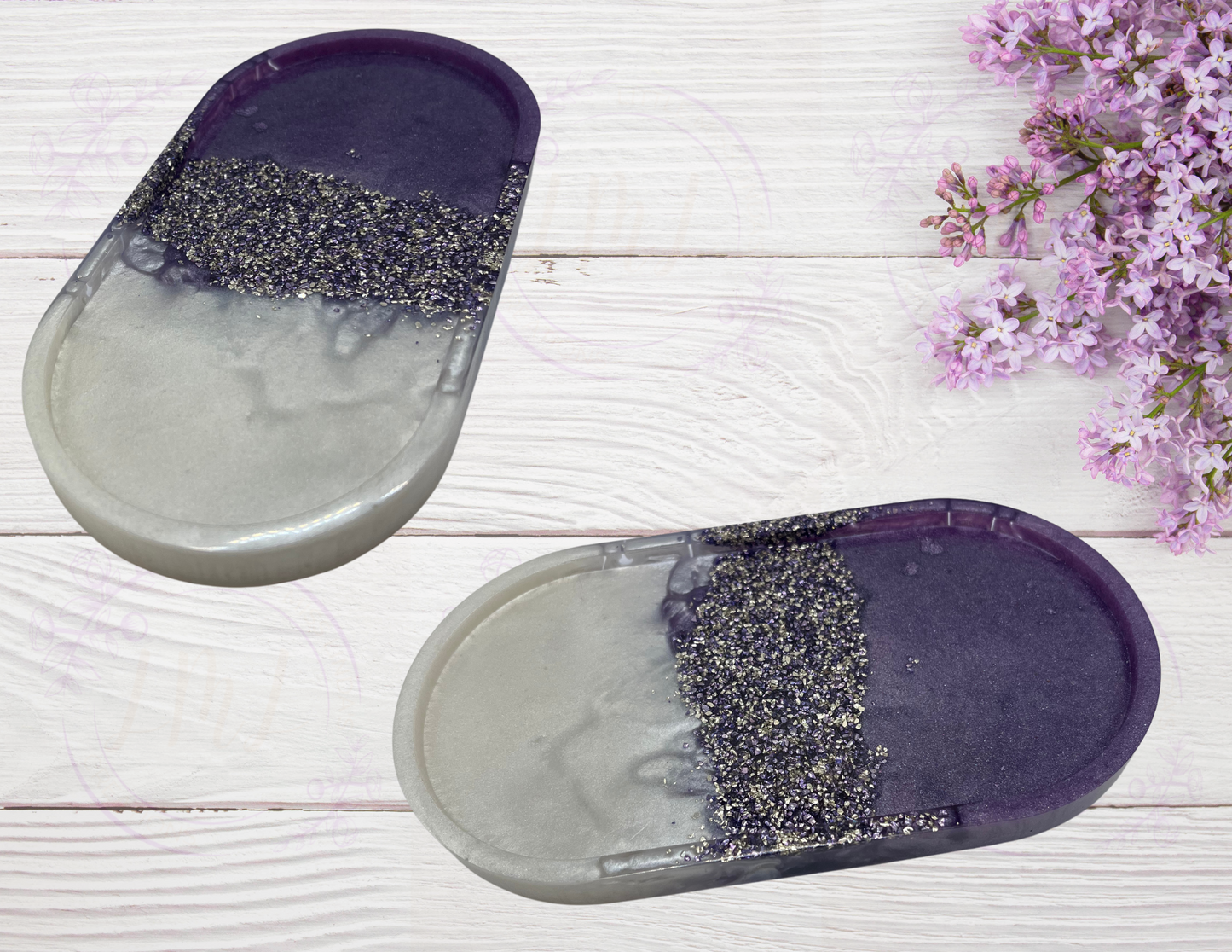 Lavishing Lavender Trinket Tray