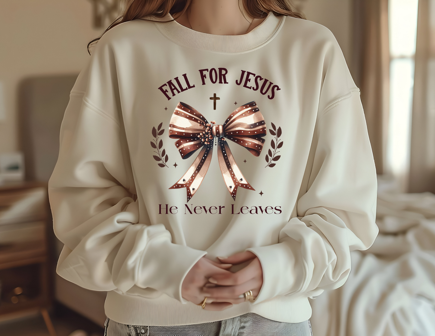 Fall For Jesus Sweatshirt