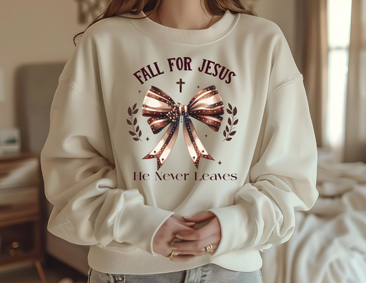 Fall For Jesus Sweatshirt