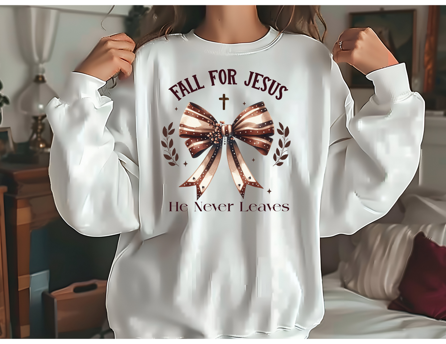 Fall For Jesus Sweatshirt