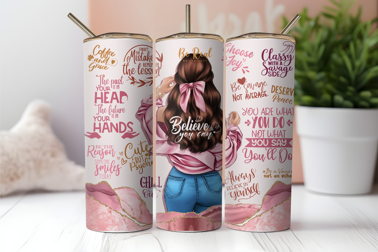 Believe You Can 20oz Tumbler